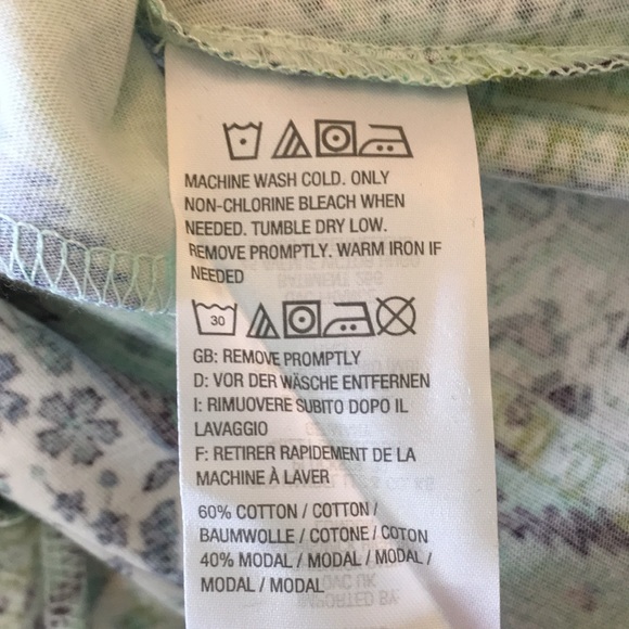 LOGO Lori Goldstein Mint Tunic Shirt - Picture 11 of 11